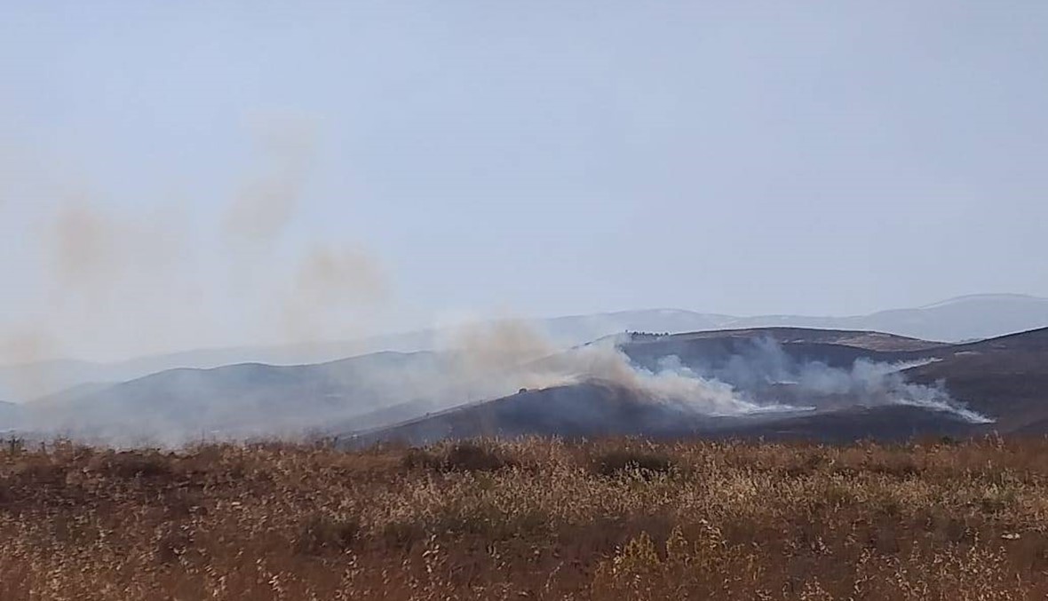 اندلاع حريق في أحراج بلدة قرحا غرب بعلبك... اتصالات استغاثة بالجيش اللبناني