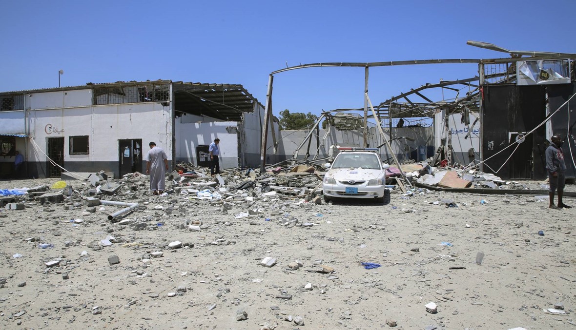 قوات حفتر تنفي مسؤوليتها عن استهداف مركز المهاجرين قرب طرابلس