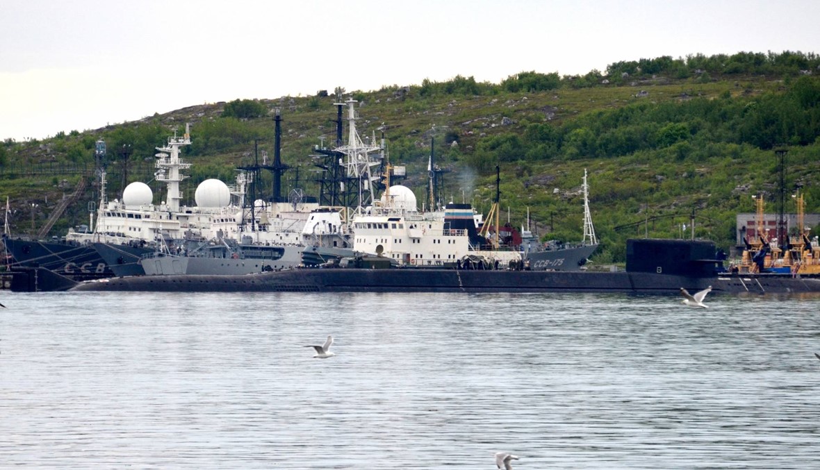 الدفاع الروسية: حريق الغواصة بدأ في قسم البطاريات ولم يطل محركها النووي