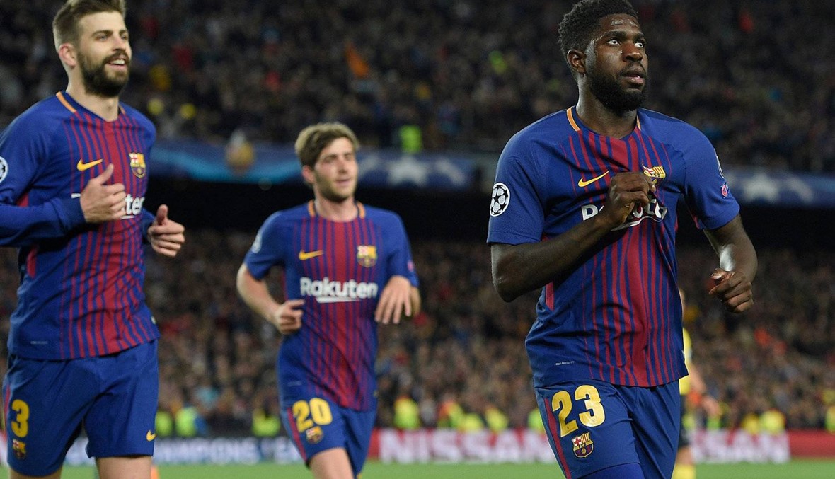 معركة إنكليزية لضمّ مدافع برشلونة