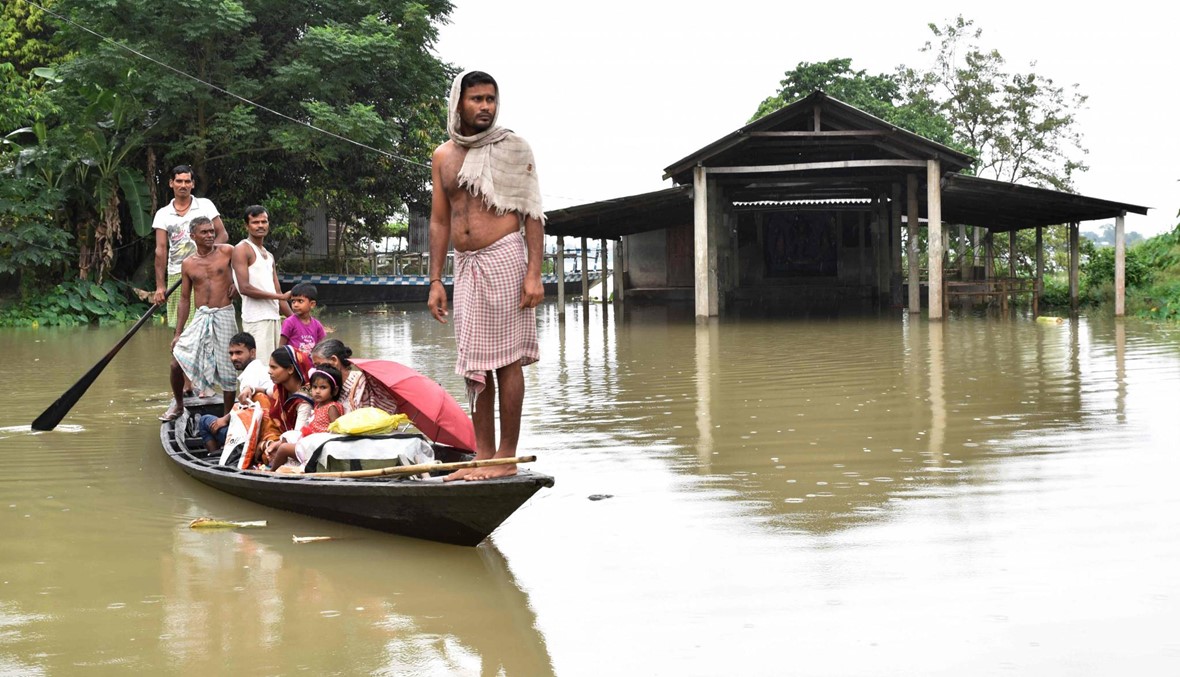 40 شخصاً على الأقل قضوا جراء أمطار موسمية في جنوب آسيا: أجهزة رصد الأحوال الجوّية تحذّر