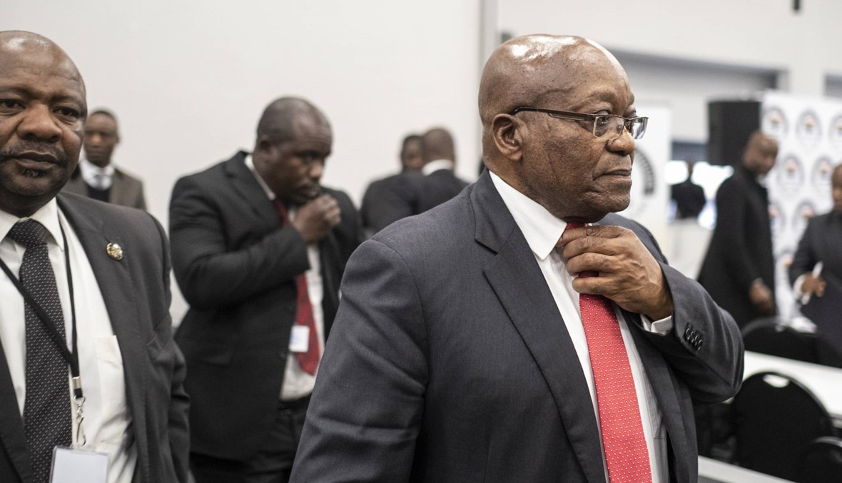 جنوب إفريقيا: الرئيس السابق جاكوب زوما يمثل أمام لجنة تحقيق بتهمة الفساد