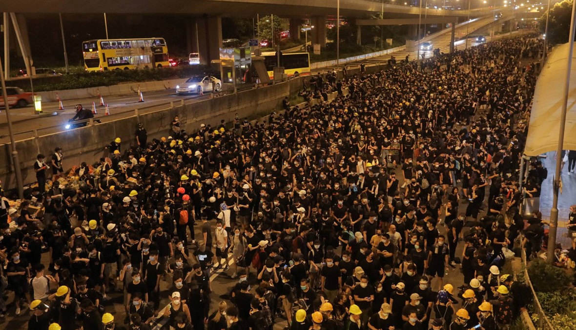 المتظاهرون اجتاحوا مجددًا شوارع هونغ كونغ: "الحكومة لم تستجب لصوت الشعب"