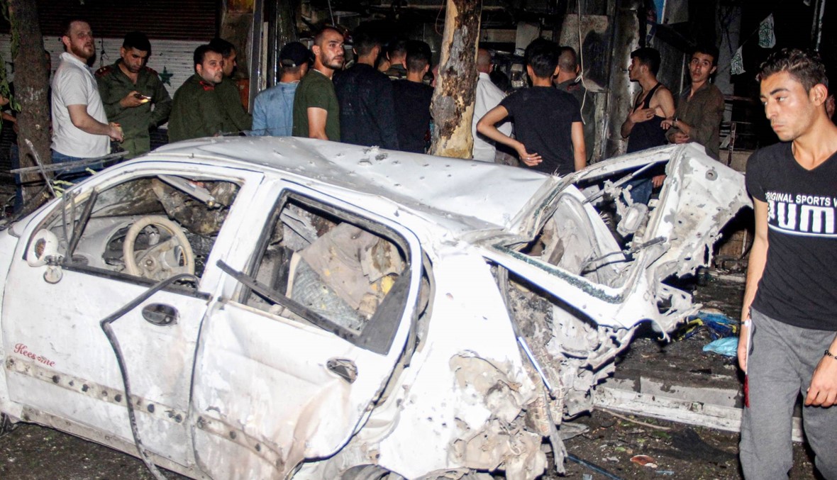مقتل مدني بانفجار عبوة ناسفة مزروعة في سيارة في دمشق تبناه "داعش"