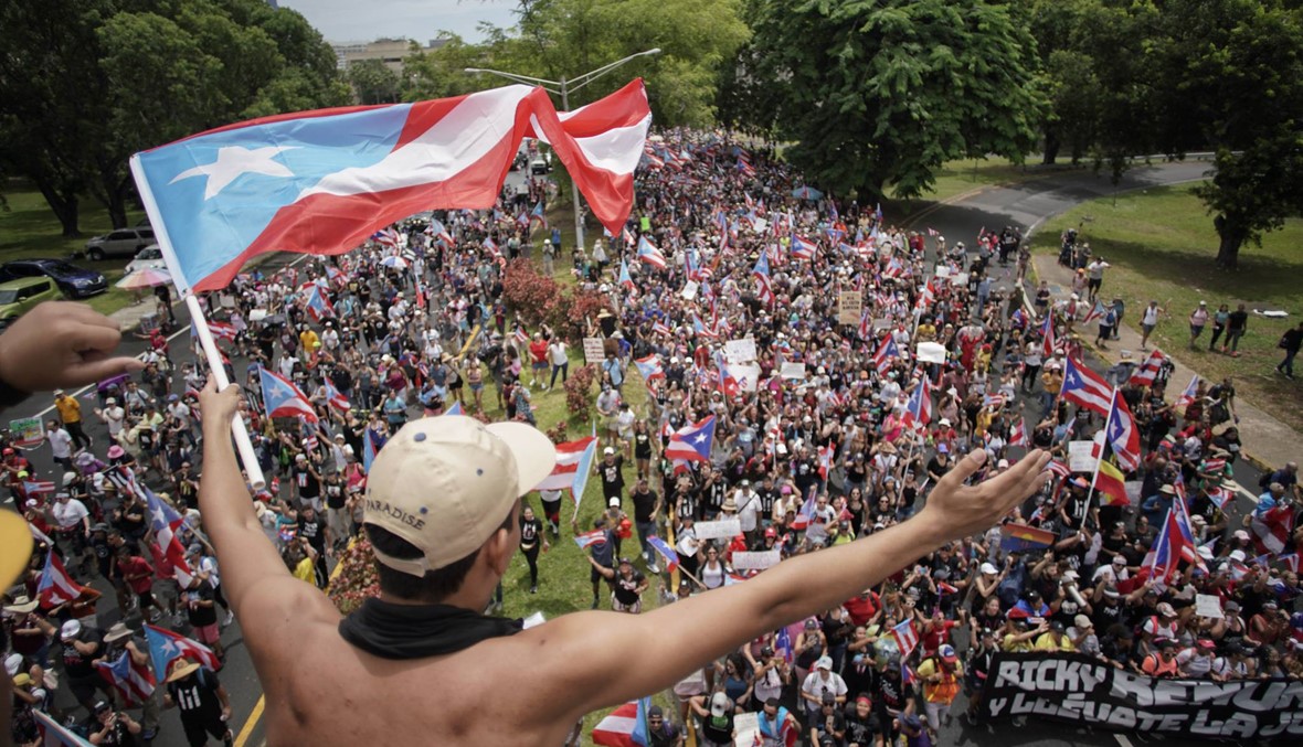 رسائل نصيّة مهينة أوقعت بحاكم بورتوريكو: روسيو أعلن استقالته