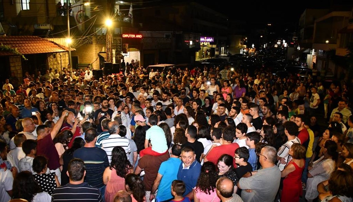 القبيات احتفلت بلقبها "اجمل بلدة لبنانية 2019"