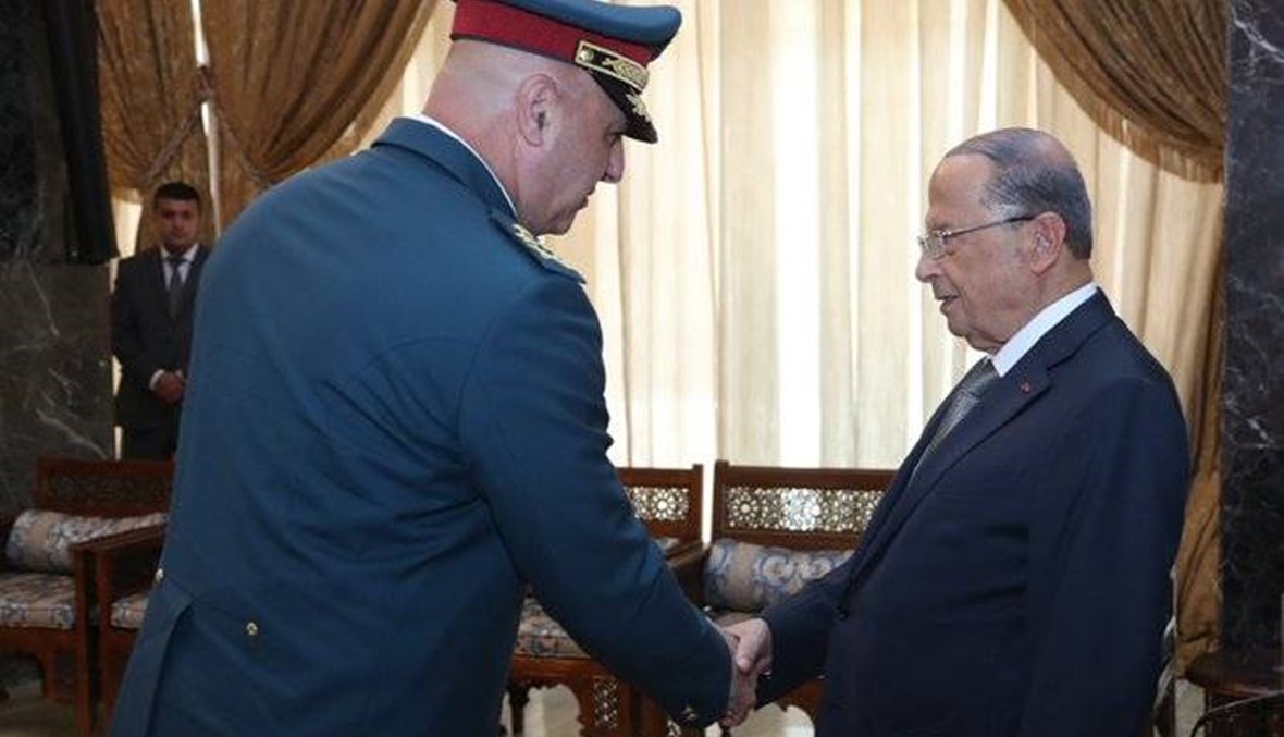 قائد الجيش لرئيس الجمهورية: عهد منّا بأن تبقى المؤسسة العسكرية قبلة أنظار اللبنانيين