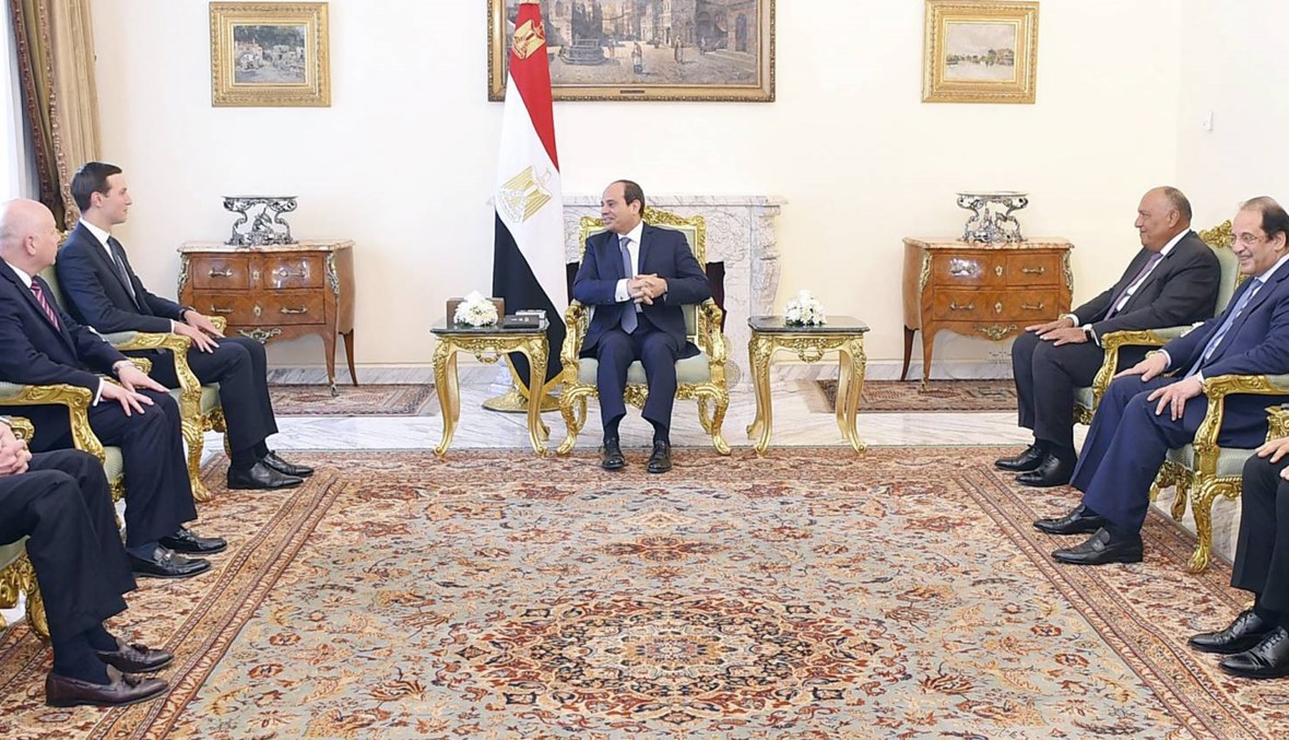 كوشنر في القاهرة: لقاء مع السيسي حول "ترسيخ السلام في المنطقة"