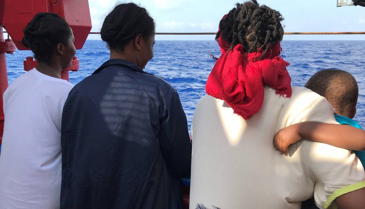 عملية إنقاذ ثالثة قبالة السواحل الليبيّة: 251 مهاجراً موجودون على السفينة "أوشن فايكينغ"