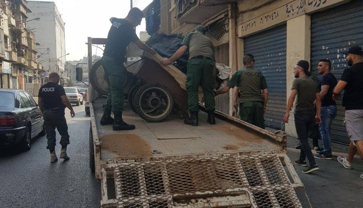 طرابلس: شرطة البلدية صادرت بسطات وعربات مخالفة