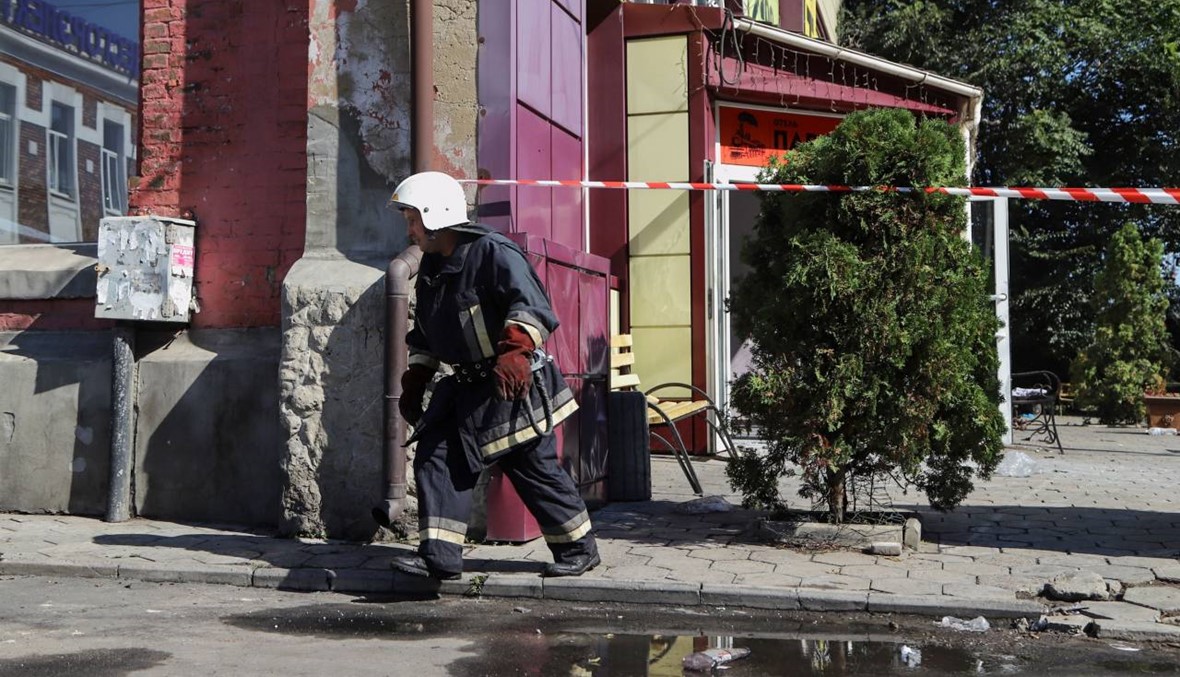 وفاة 9 اشخاص في حريق فندق بمدينة أوديسا الأوكرانية