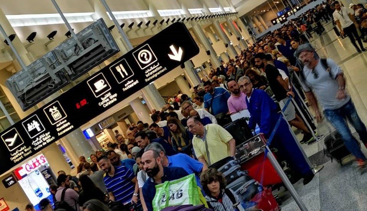 25 ألف مسافر في مطار بيروت