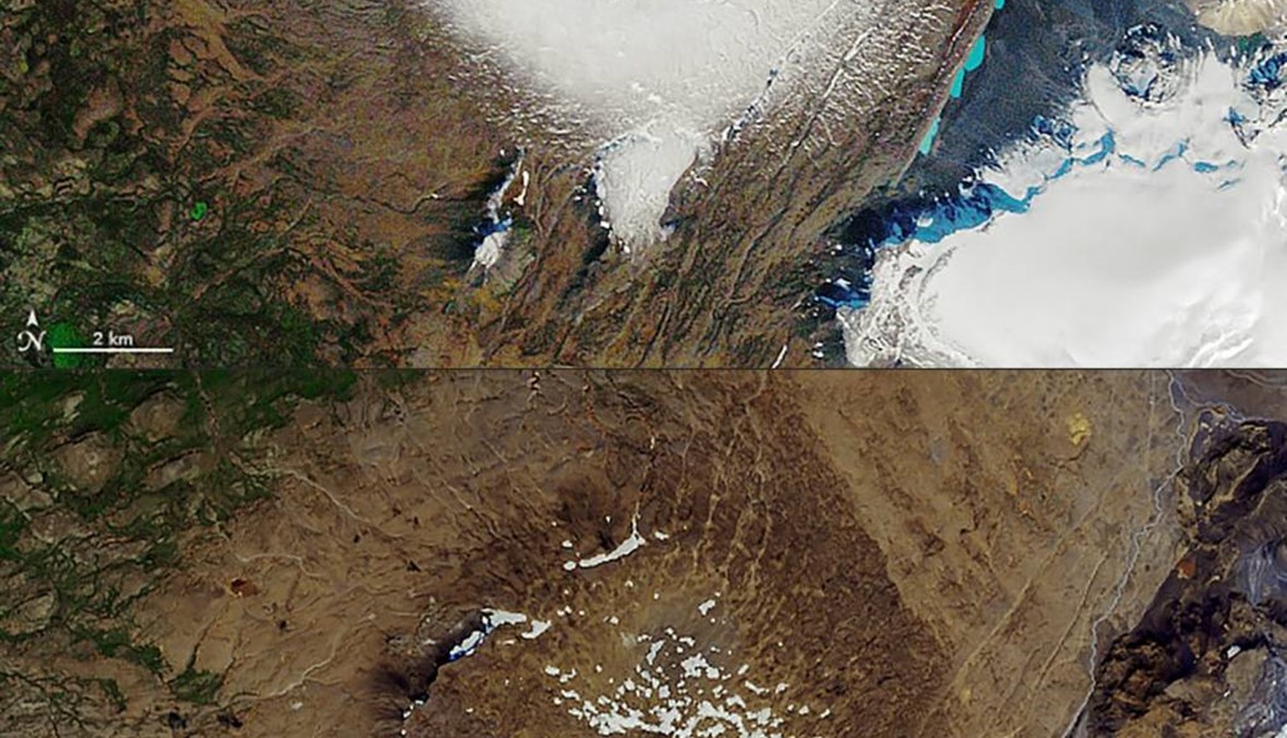 آيسلندا تودّع نهراً جليدياً اندثر بسبب التغيّر المناخي: تخوّف من المستقبل