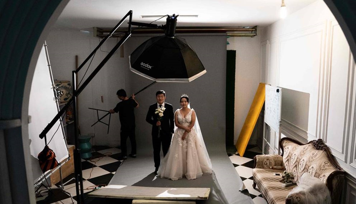 ستوديوات تصوير متخصصة في ديكورات الزفاف في الصين