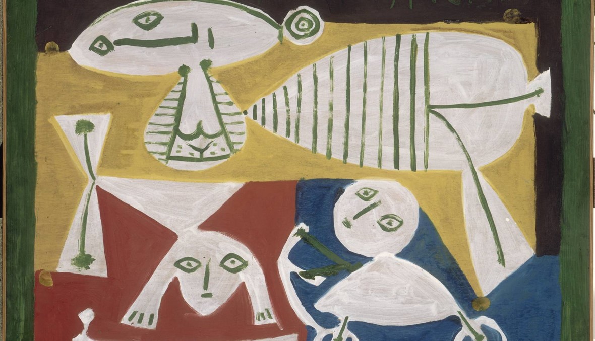 بيكاسو بوجوهه الثلاثة (الرسام النحات والفنان) في لبنان \r\nمعرض لبعض لوحاته من باريس الى متحف سرسق