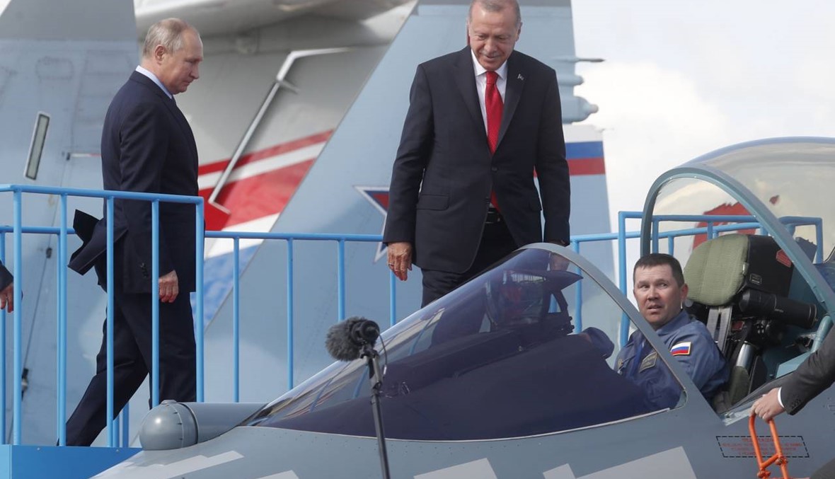 لقاء بوتين وإردوغان: البلدان يتشاطران "قلقاً بالغاً" حيال الوضع في إدلب
