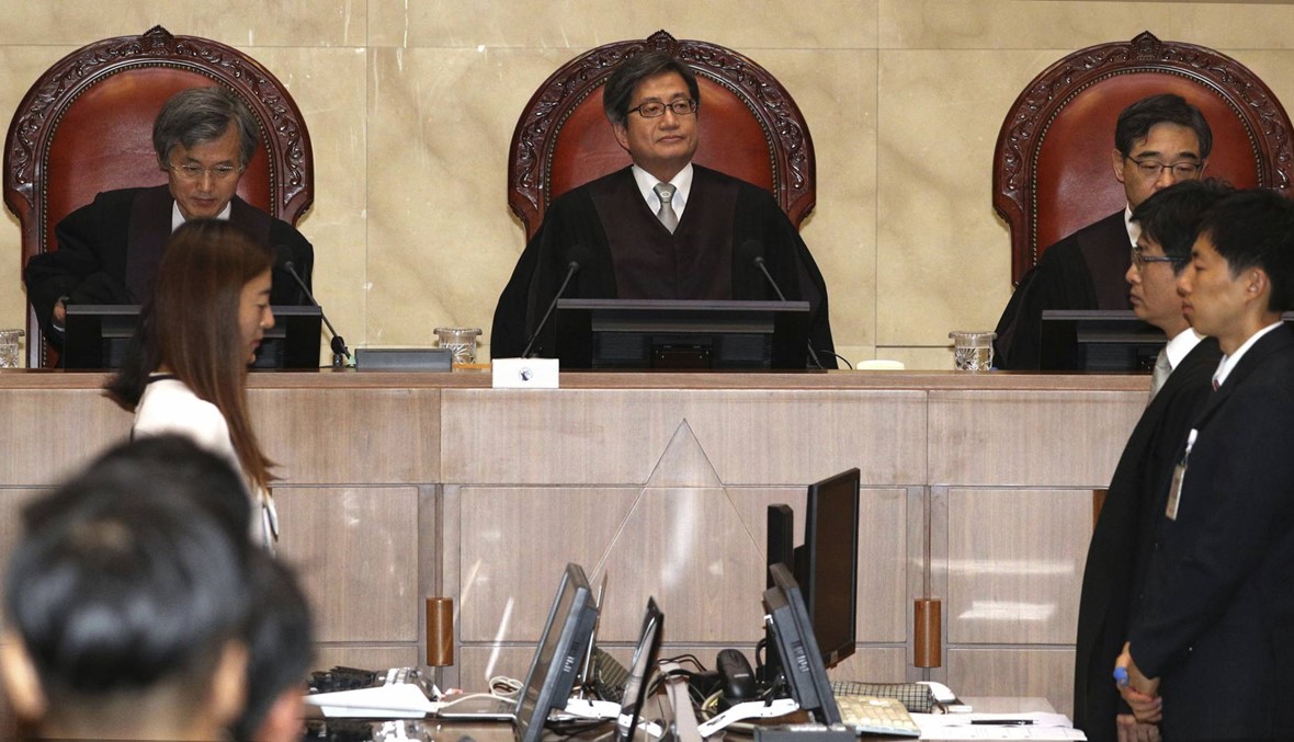 المحكمة العليا تأمر باعادة محاكمة رئيسة كوريا الجنوبية السابقة