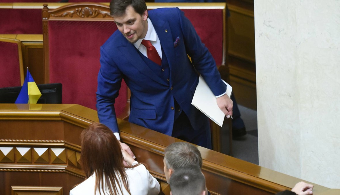 أوكرانيا: البرلمان وافق على تعيين أوليكسي غونشاروك رئيساً للوزراء