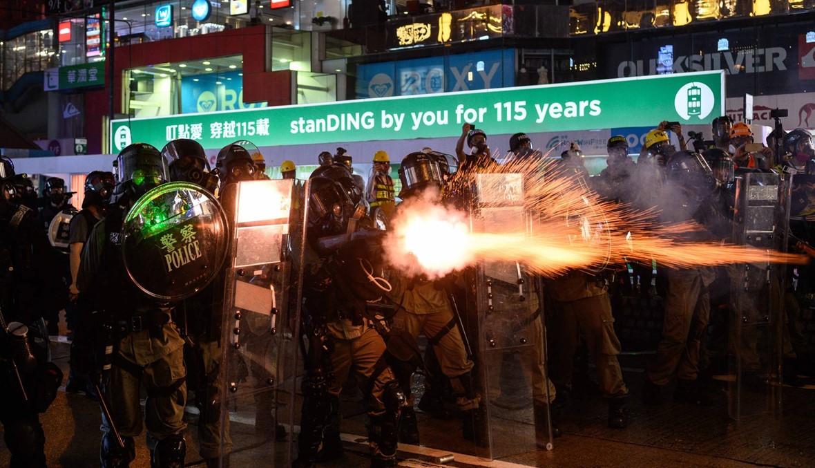 استمرار الاحتجاجات في  هونغ كونغ (أ ف ب)
