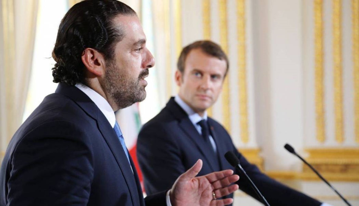 ماكرون يؤكد للحريري  التزام فرنسا باستقرار لبنان وأمنه