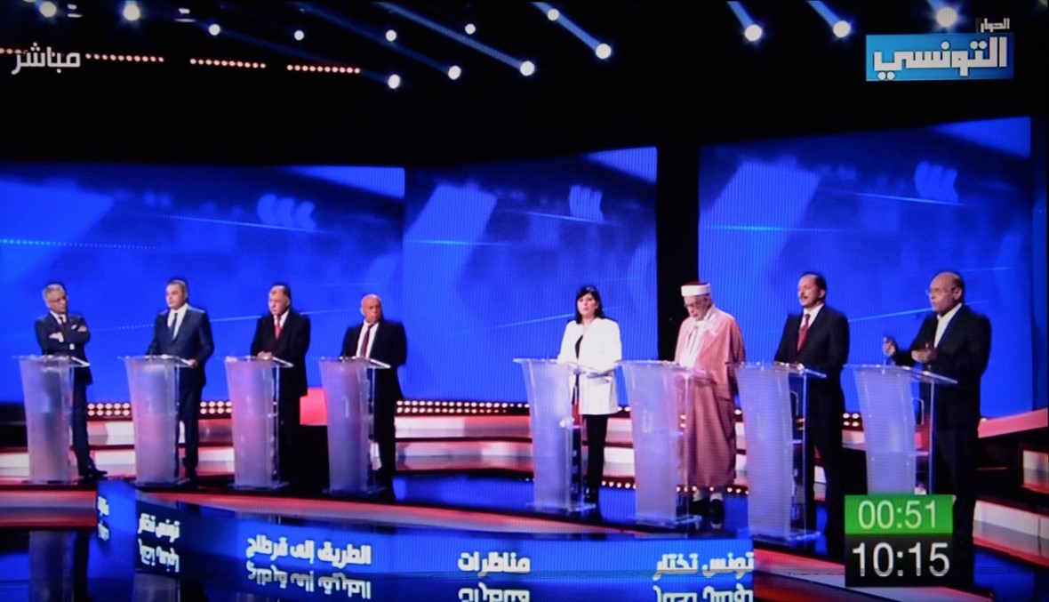 مناظرات تلفزيونية هي الأولى من نوعها قبل الانتخابات الرئاسية في تونس