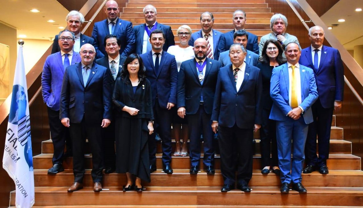 الهيئة الإدارية للإتحاد العقاري الدولي اجتمعت للمرة الأولى في بيروت برئاسة موسى