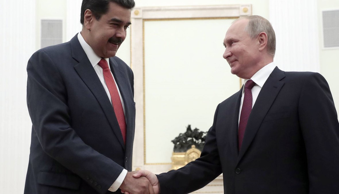 بوتين استقبل مادورو في الكرملين... دعوة لحوار مع المعارضة الفنزويلية