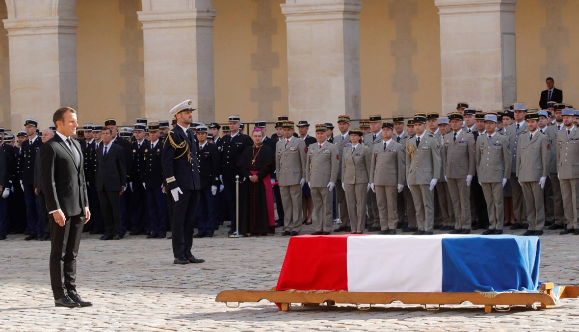 جنازة شيراك بحضور عشرات القادة الأجانب... دقيقة صمت ومراسم تكريم عسكرية (صور)