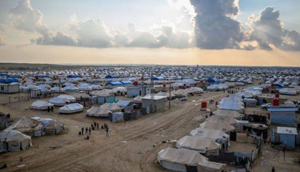 مقتل امرأة في مخيم الهول وتوقيف العشرات