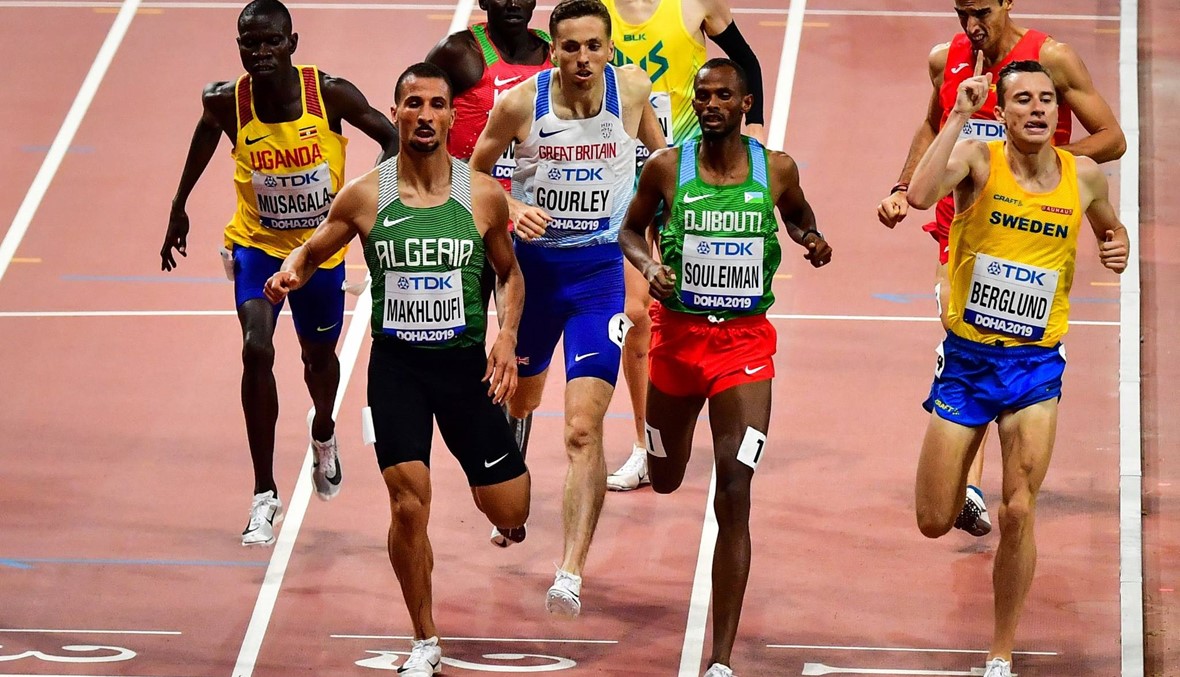 الجزائري مخلوفي إلى نصف نهائي سباق 1500 م
