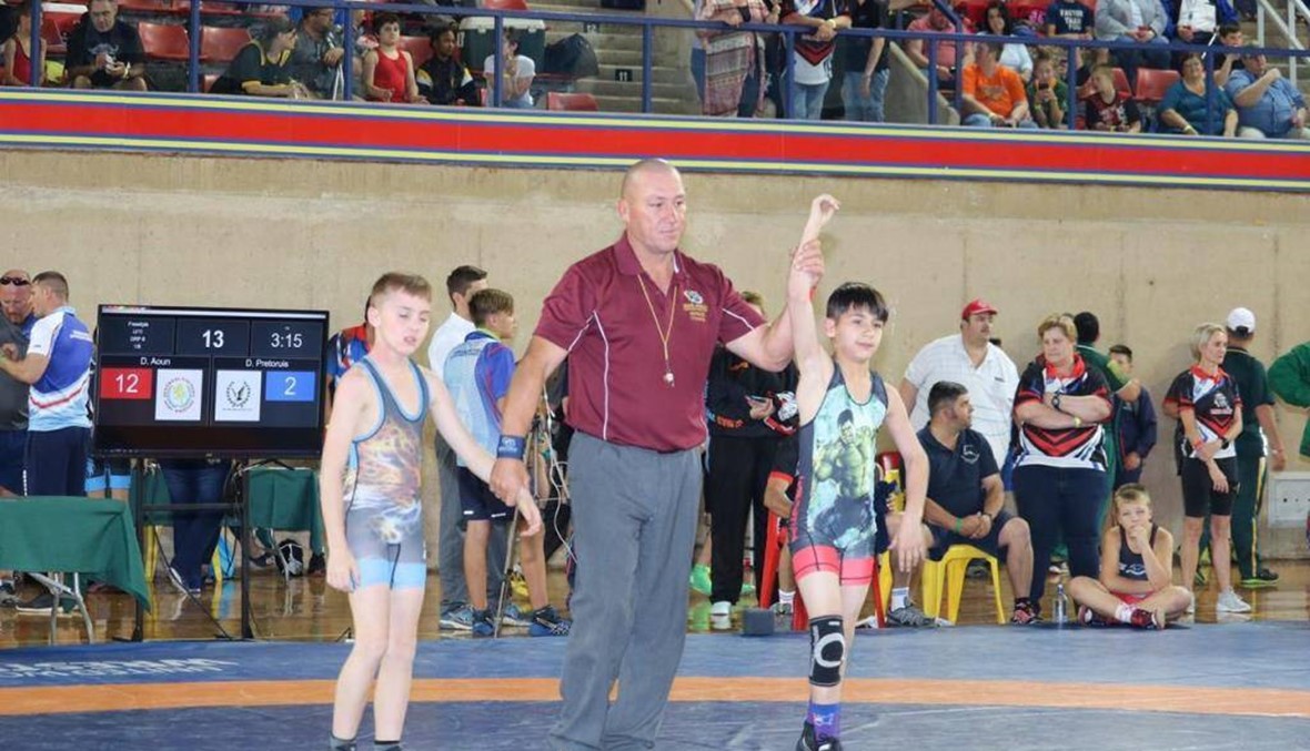 ابن الـ11 عاماً بطل مصارعة في جنوب أفريقيا