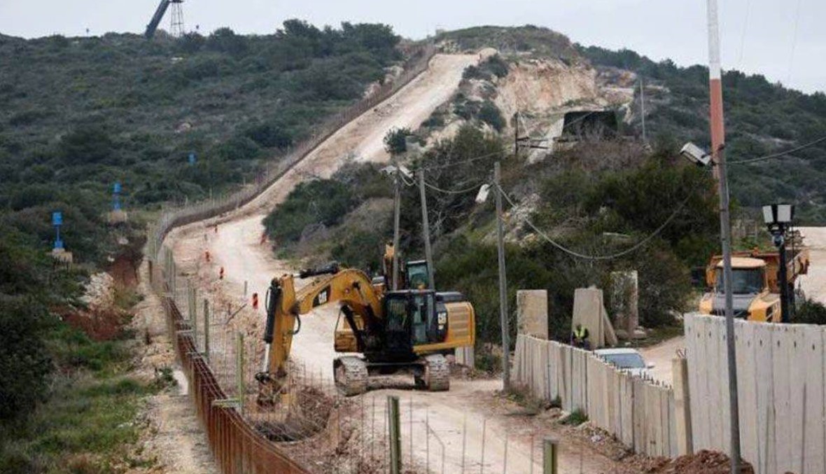 اسرائيل تستأنف أعمال الحفر ورفع السواتر مقابل منتزهات الوزاني