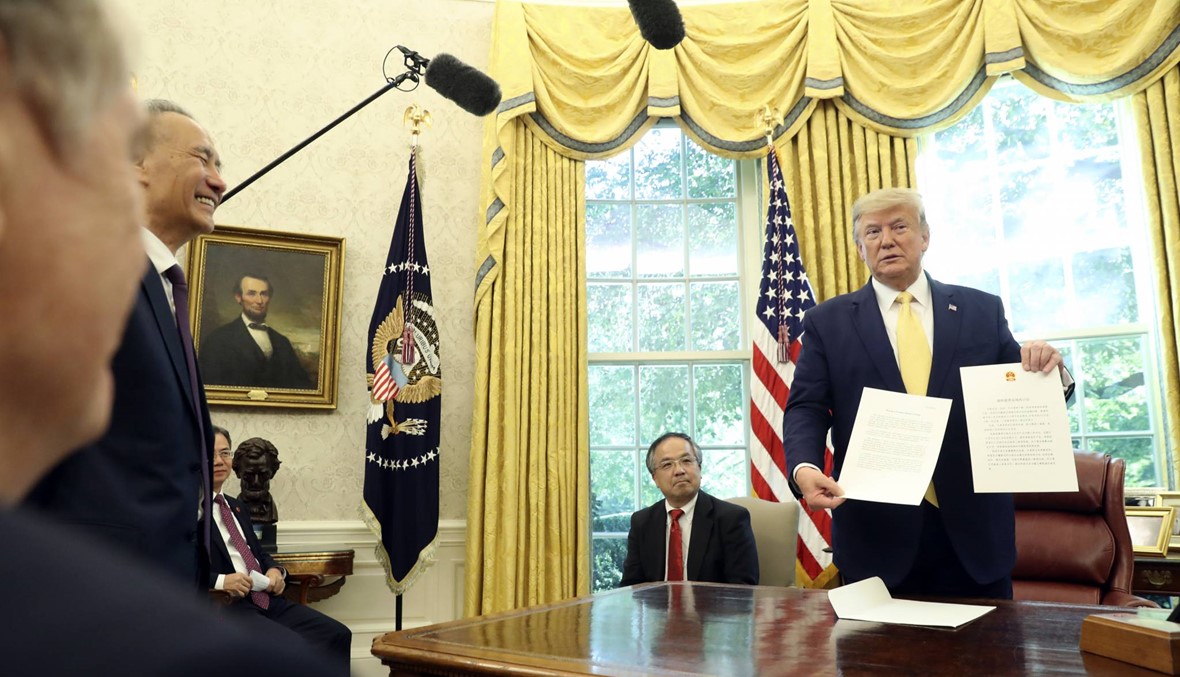 ترامب: توصلنا إلى اتفاق مهم للمرحلة الأولى مع الصين