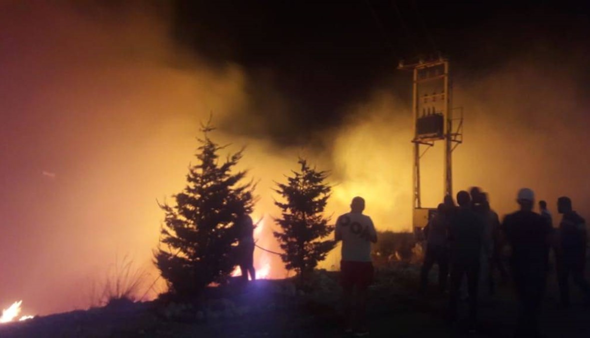 بالصور والفيديو: النيران تحاصر عكار... والدفاع المدني يقاومها باللحم الحي
