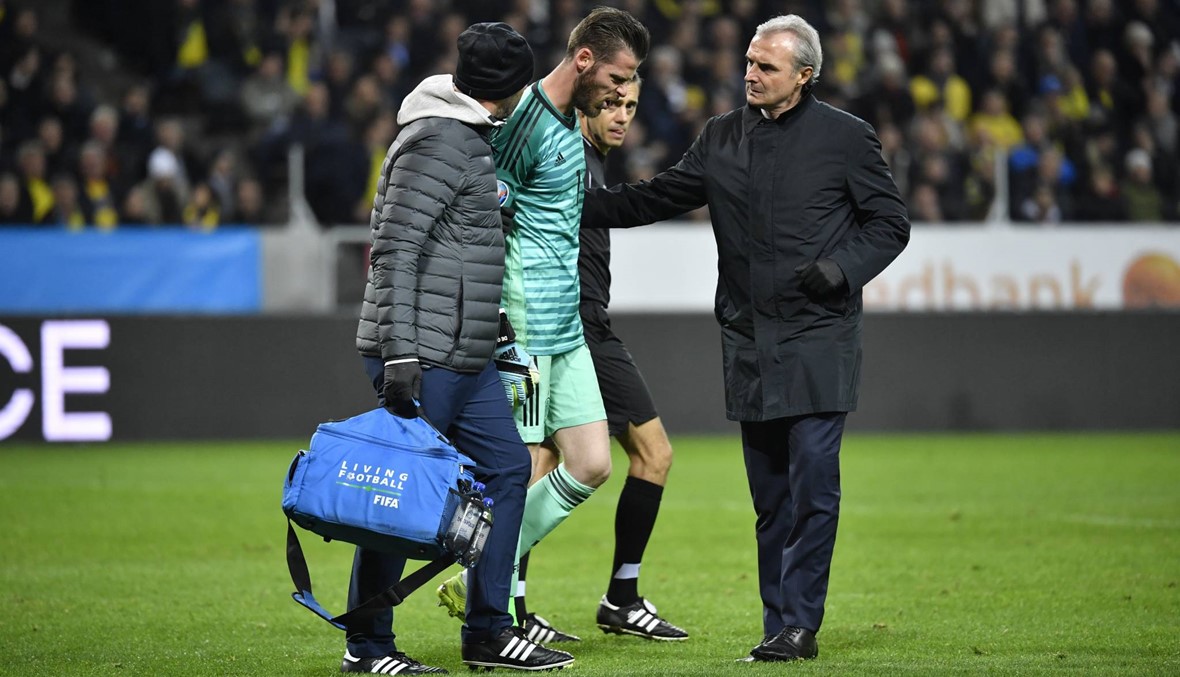 إصابة دي خيا تقلق يونايتد قبل مواجهة ليفربول