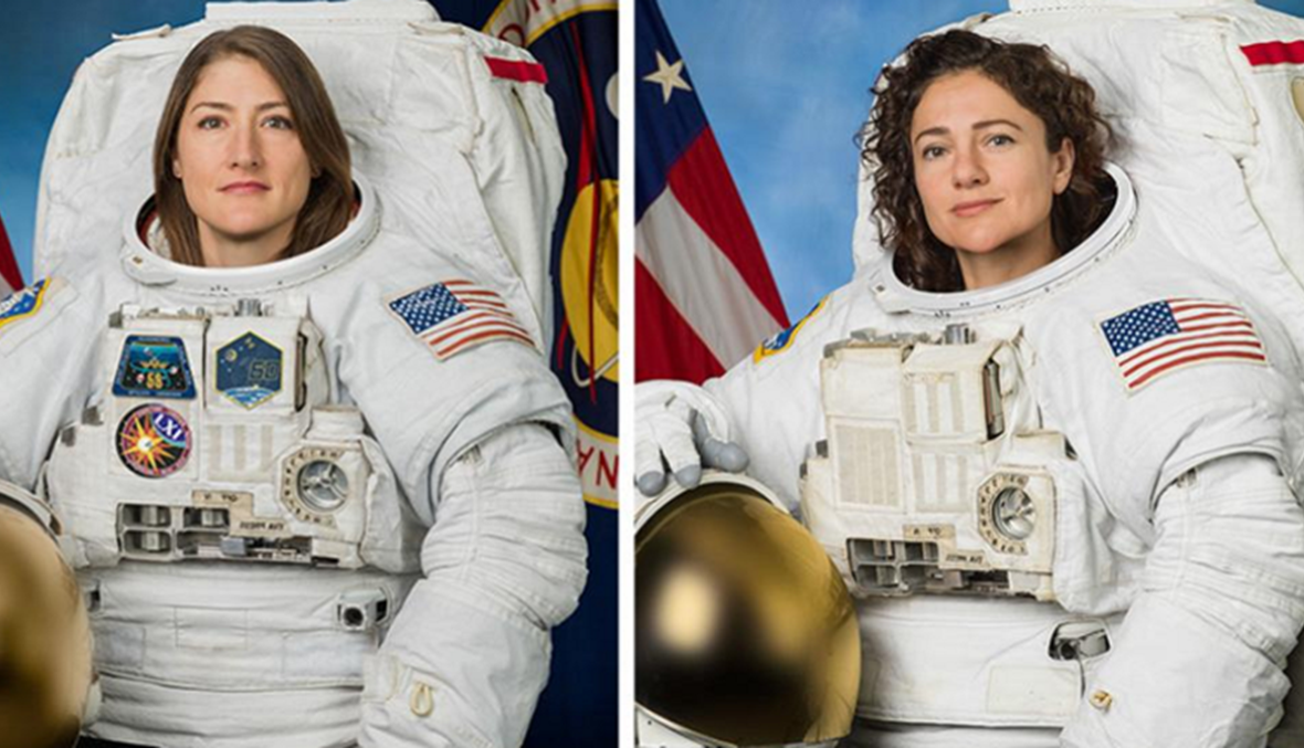 للمرة الأولى... ناسا تعلن عن خروج امرأتين معاً إلى الفضاء المفتوح هذا الإسبوع