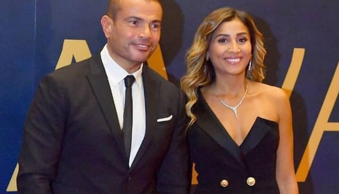 رجاء الجداوي تحذف تعليقها على صور عمرو دياب ودينا الشربيني (صور)