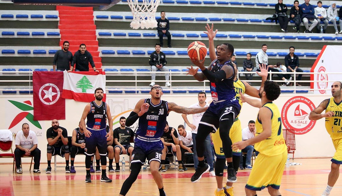 البطولة العربية لكرة السلة: بيروت يتلقى خسارته الأولى