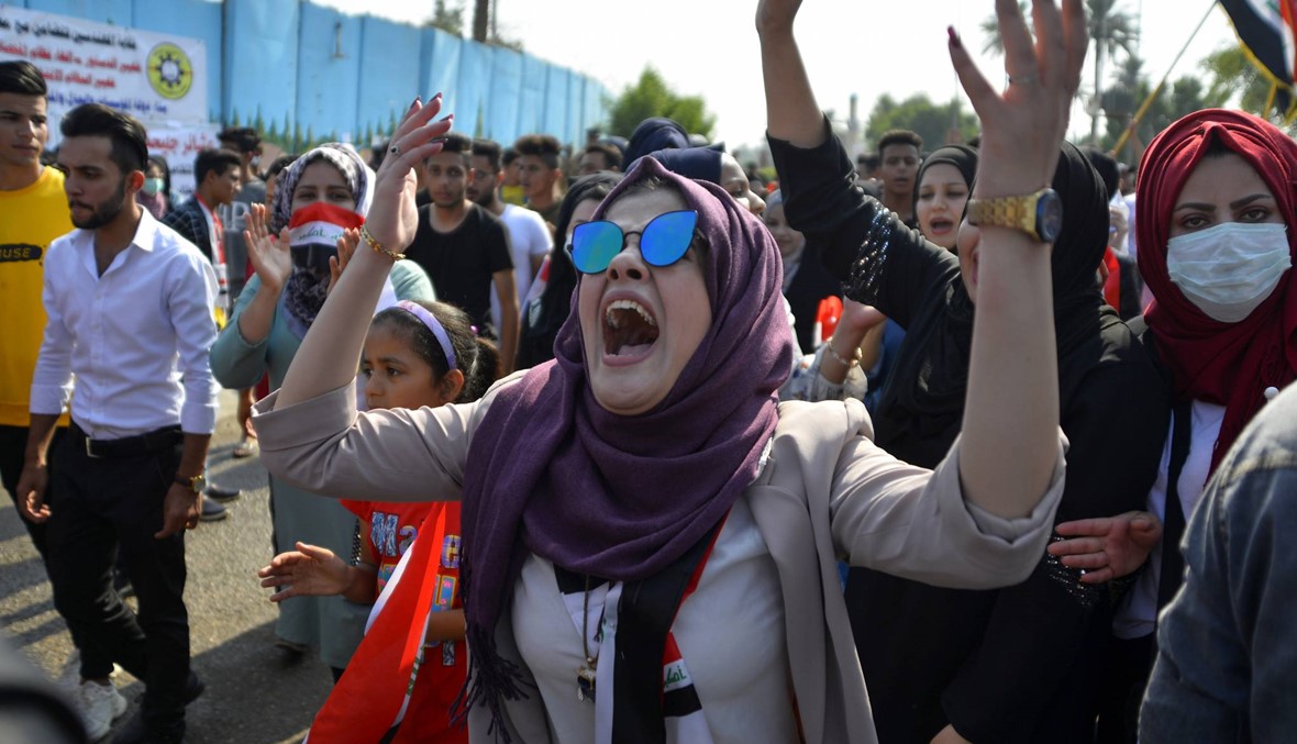 العراق: إضرابات في بغداد ومدن جنوبيّة... قطع طرق ودعوات إلى عصيان مدني