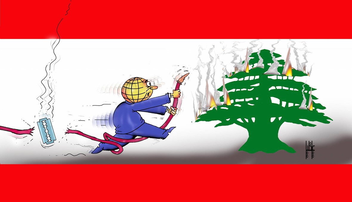 لبنان يحترق