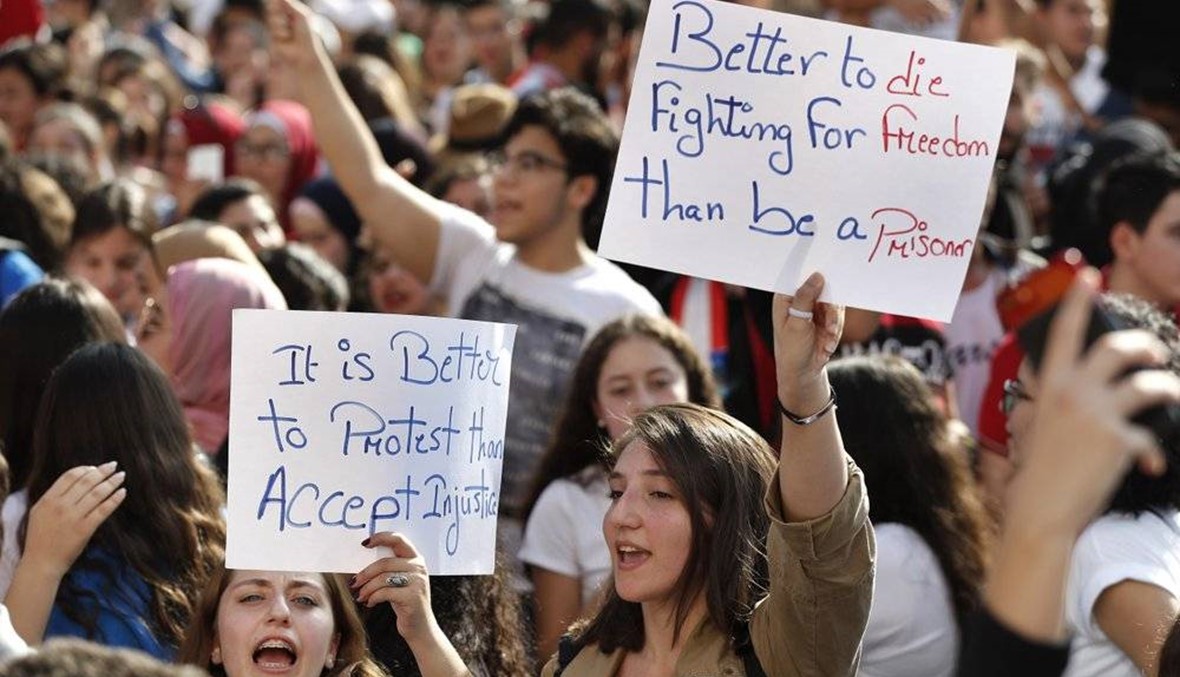 The youth revolution for a Lebanon where they can stay