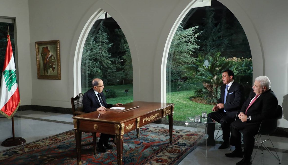 عون: على الحراك الخروج من الشارع ولا حرب أهلية في عهدي