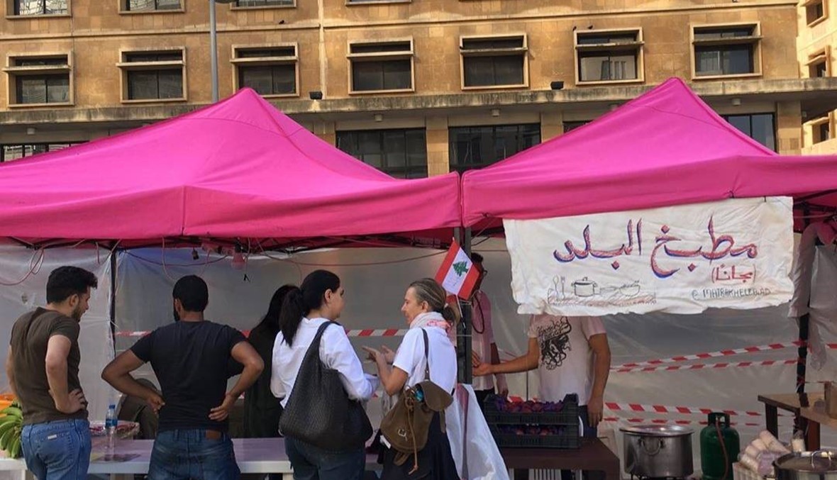 Matbakh El Balad: The initiative that feeds 1000 Lebanese protesters a day