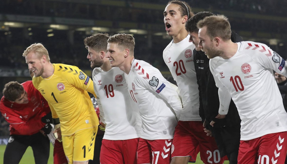 سويسرا والدانمارك إلى نهائيات كأس أوروبا