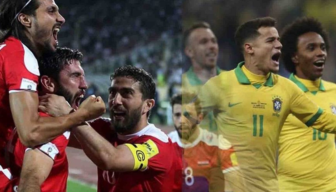 أساطير منتخب البرازيل في مباراة مع قدامى المنتخب السوري!