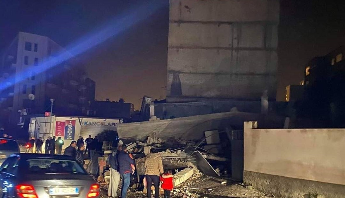 زلزال بقوّة 6,4 درجات يضرب ألبانيا... 13 قتيلاً ونحو 150 جريحاً إلى المستشفيات