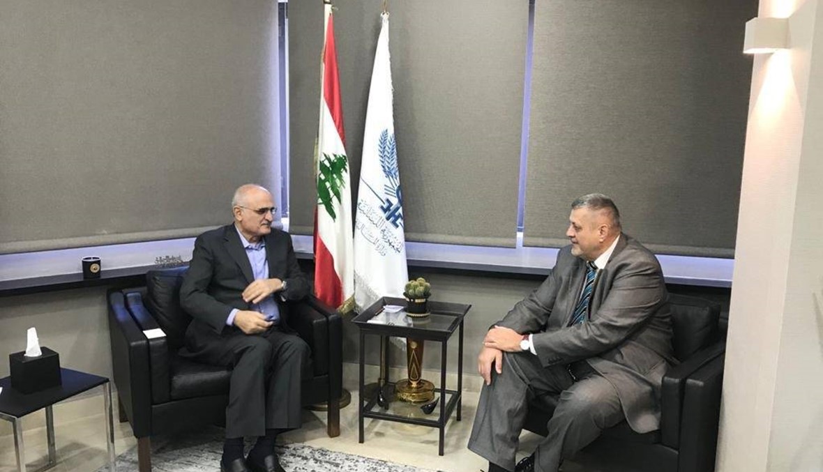 لقاء جمع وزير المال والمنسق الخاص للأمم المتحدة في لبنان