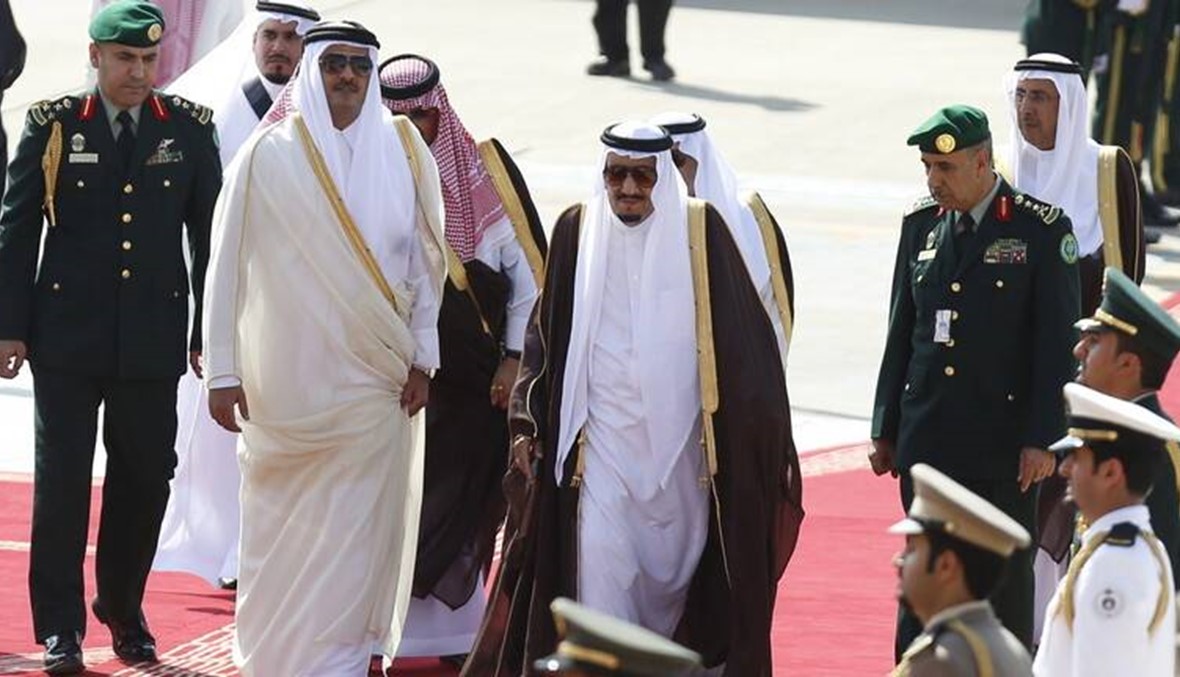 الملك سلمان دعا أمير قطر  للمشاركة في القمة الخليجية بالرياض