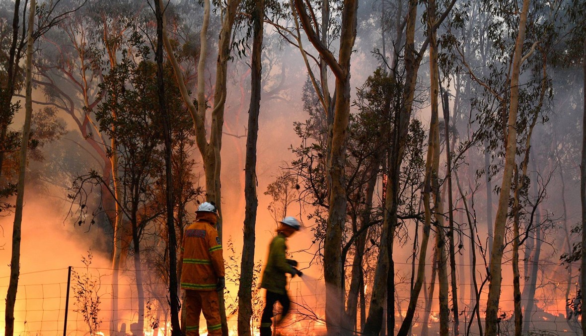 أوستراليا : أكثر من 100 حريق لا يزال مشتعلاً وترقّب موجة حرّ إضافية