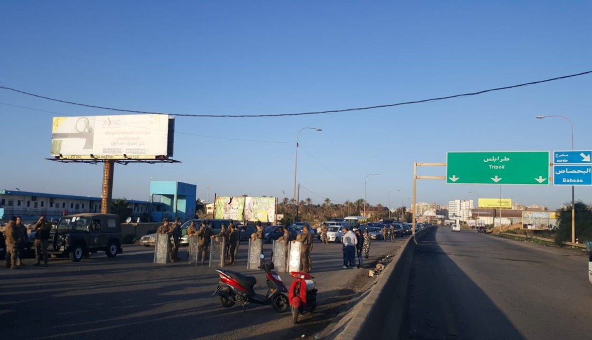 إجراءات أمنية في محيط سرايا طرابلس وقصر العدل